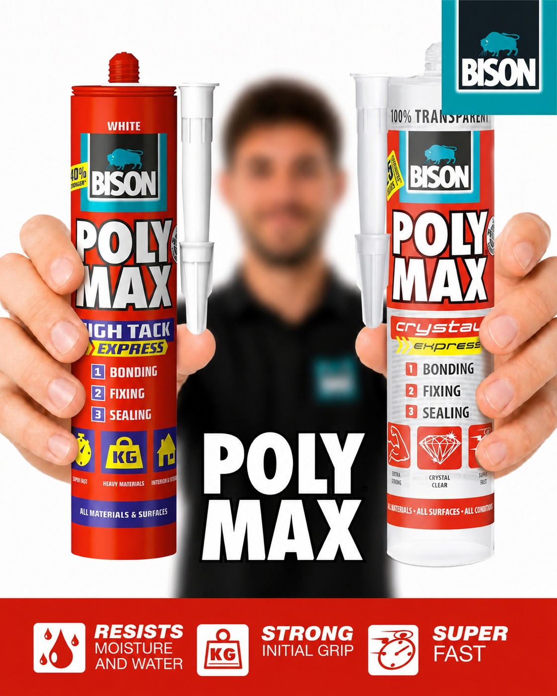 وصلت بضاعة Bison وPoly Max إلى شركة يوسف البشيتي – اطلبها الآن