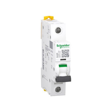 قاطع كهرباء أوتوماتيك MCB شنايدر Acti9 iC60N 40 أمبير 1P منحنى C 10kA A9F74140 - بشيتي ستورز