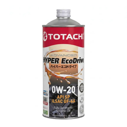 Fully Synthetic Engine Oil 0W-20 - 1 Liter - Totachi