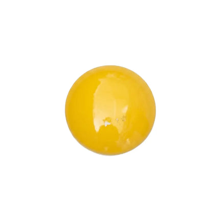 6-inch round ceramic road stud, yellow
