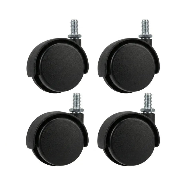 Stove wheel set 8mm 2 inch 4 screws