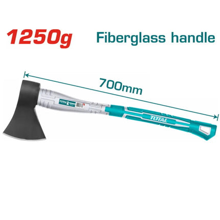 بلطة قطع حديد يد فيبر وزن 1250 غرام من توتال (THT7812506)