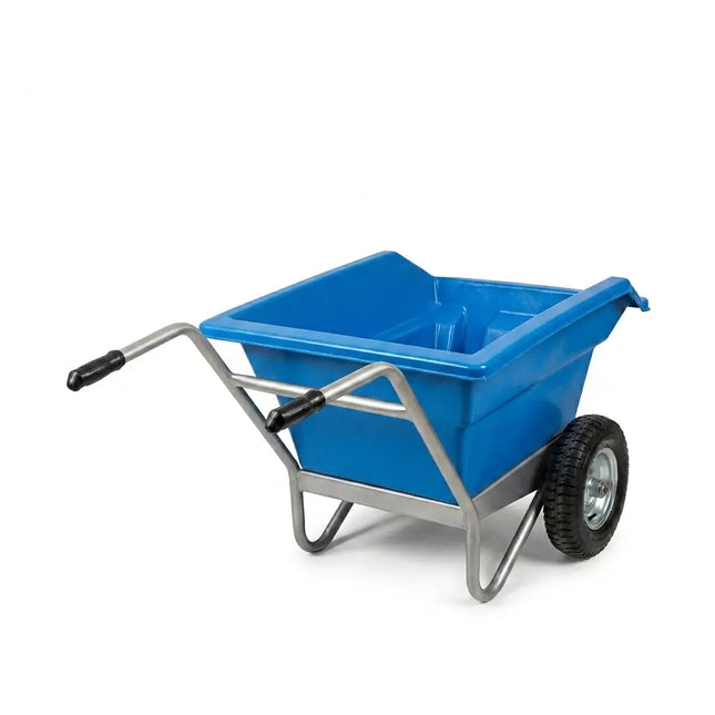 350L Blue Plastic Tilt Cart