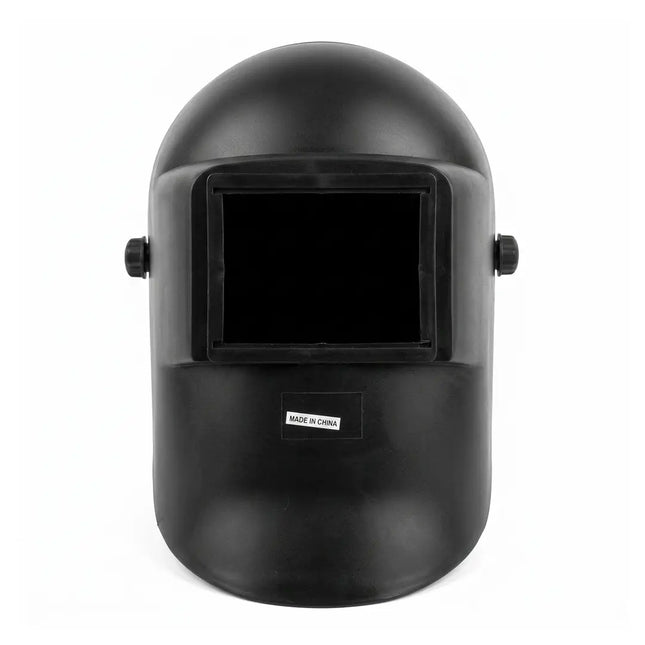 Black welding mask face
