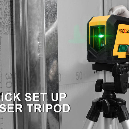 ليفيل ميزان اخضر خطين مع قاعدة بريكسيسو PLC10UG