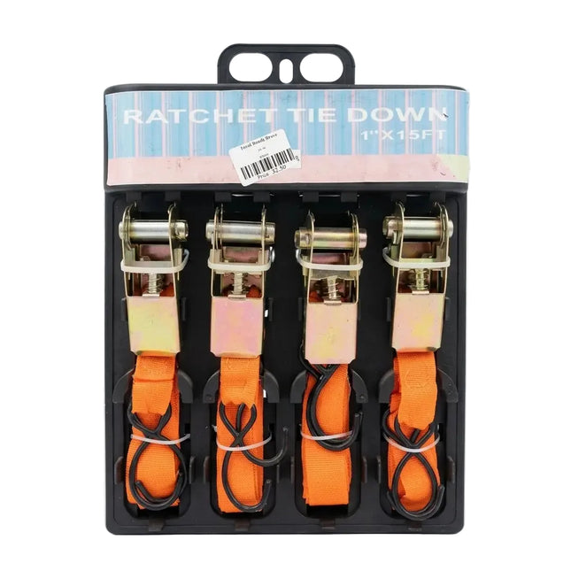 4-Piece 1-inch Tartous Flax Rope Set