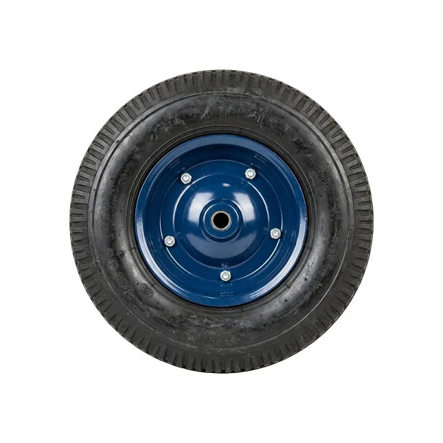 Pneumatic trolley wheel