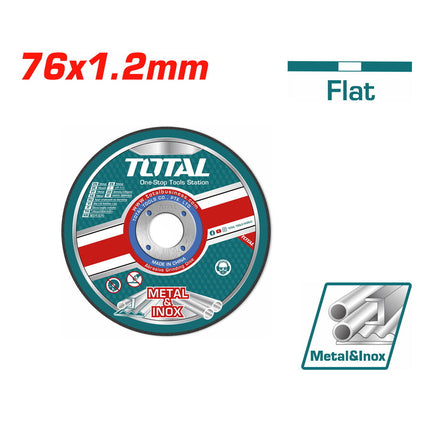 أقراص قص حديد توتال 3 إنش، 5 قطع TAC30176
