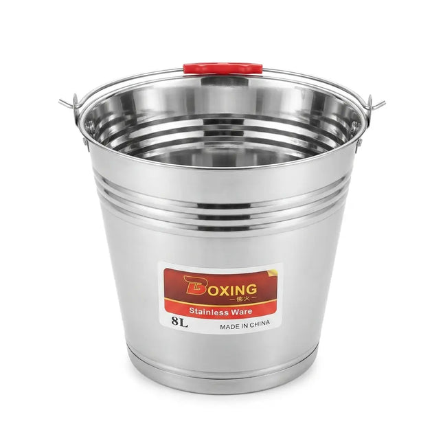 Stainless steel bucket, various sizes