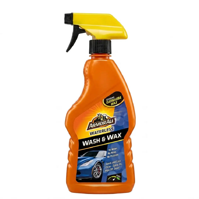 Armor All Waterless Car Wash & Wax with Carnauba Wax Spray