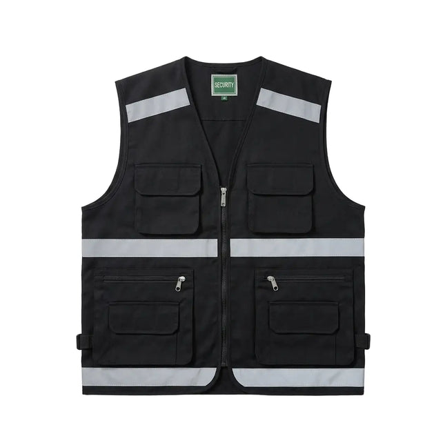 Safety Boy Fabric Vest with Pocket