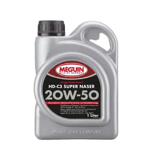 زيت محركات ميجوين 20W-50 سوبر ناصر سعة 1 لتر من ميجوين