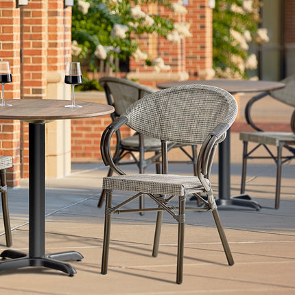 كرسي سفرة فاخر للاستخدام الداخلي والخارجي LANCASTER TABLE & SEATING من البشيتي - بشيتي ستورز صورة 3