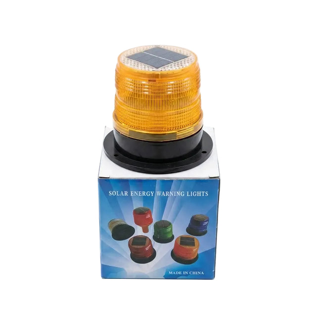 Orange solar warning plates