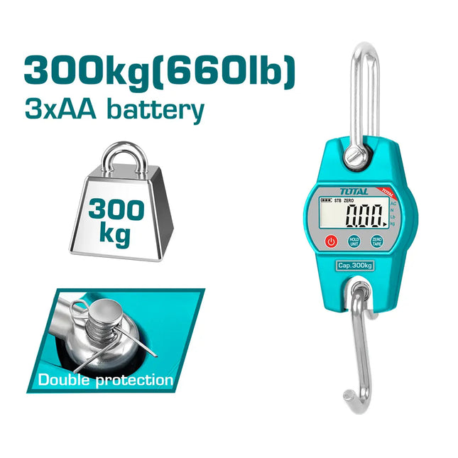 ميزان تعليق 300كجم من توتال (THESA63001)