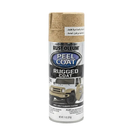 Rust-Oleum Bellow Cote Textured (Stone Finish) Rubberized Spray Paint, Sand