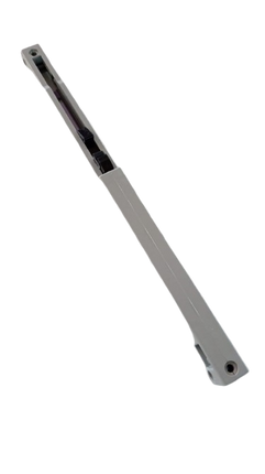 Soft-close plastic hinge
