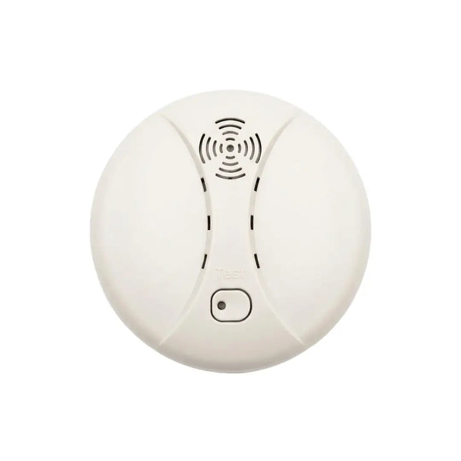 Battery-powered smoke detector