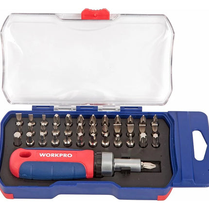 طقم مفكات براغي WORKPRO (٣٨ قطعة) | W021182