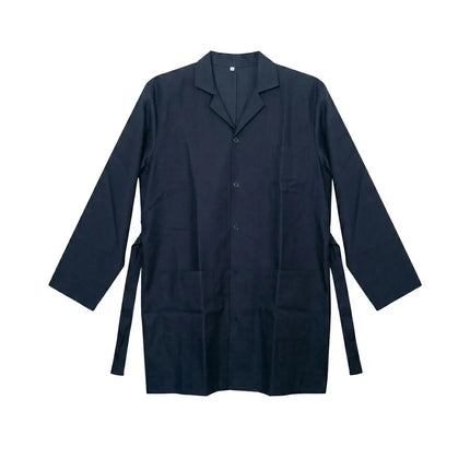 Navy blue work apron