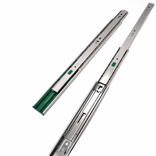 F.L.C. Ball-Bearing Drawer Slides (Pair) – Smooth, Silent, and Heavy-Duty