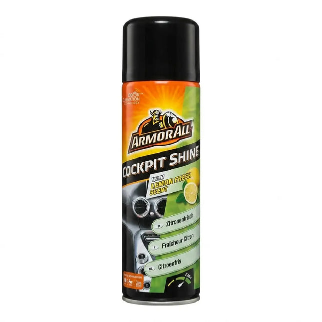 Armorall Lemon Scent Cockpit Shine Dashboard Polish 500ml