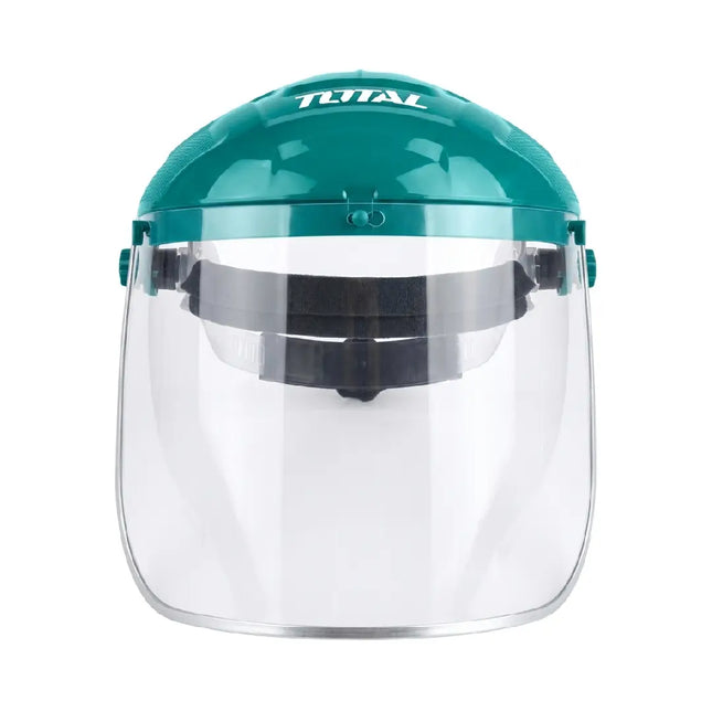 Total transparent face shield