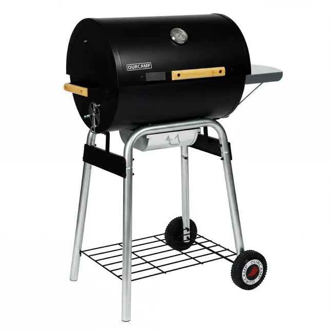 Grill, dimensions 52*40*103 cm, metal with wheels