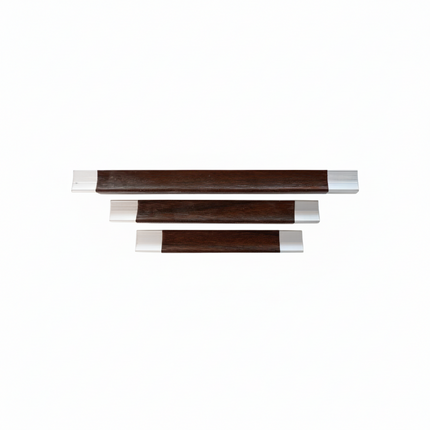Metal cabinet handles