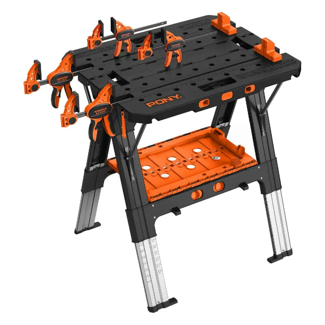 طاولة عمل 2 في 1 فيبر ثقيل من بوني (60300)