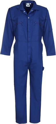 Navy blue work apron