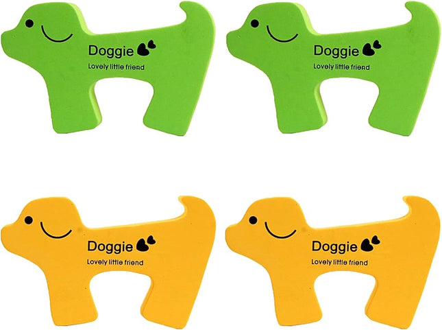 Cute animal design door stopper and holder for children's room doors