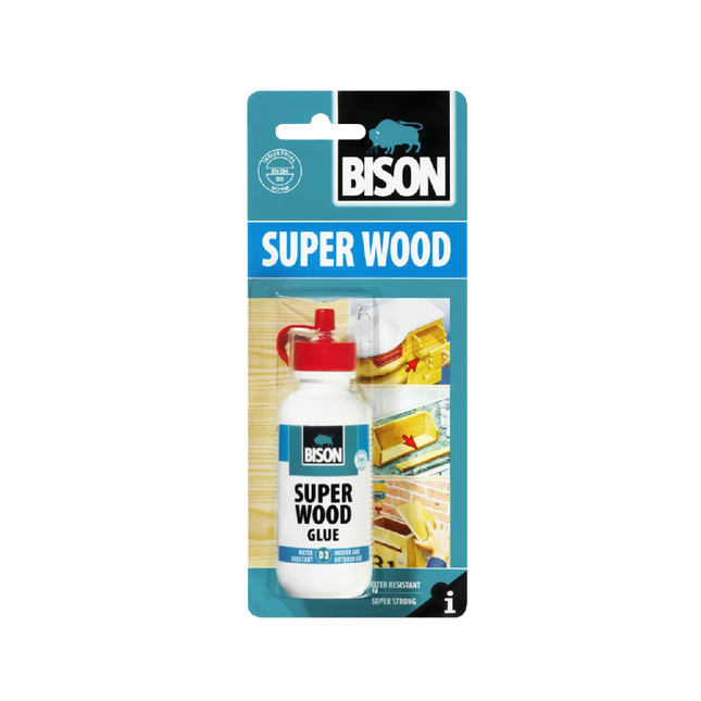 Water-resistant Wood Glue on Card 75g from Bison (1537101)