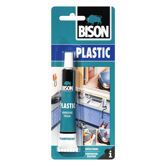 لاصق للبلاسيك شفاف 25 مل من بايسون (6305314)