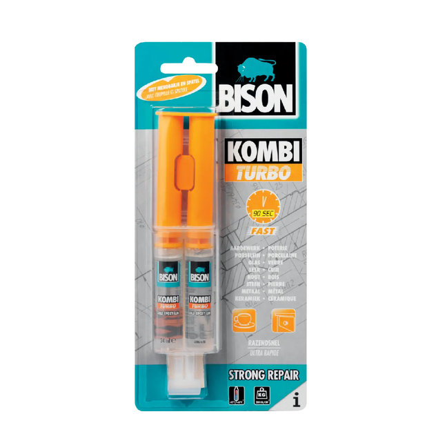 Bison Epoxy Adhesive Clear Quick Drying 24 ml (6308012)