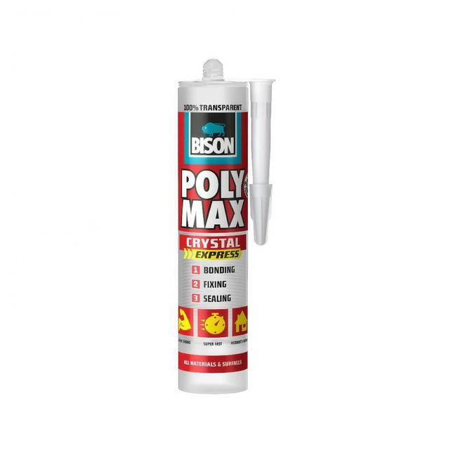 Polymax Crystal Express Premium Adhesive and Sealant (6315101)