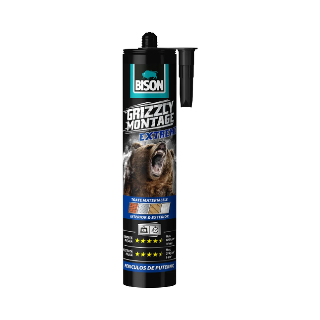 Bison Montage Kit Grizzly Extreme White 440g (8000469)
