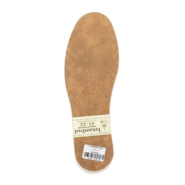 Brown shoe insoles