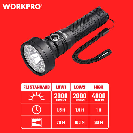 لوكس يد شحن 4000 لومن من وورك برو (WP351009WE)