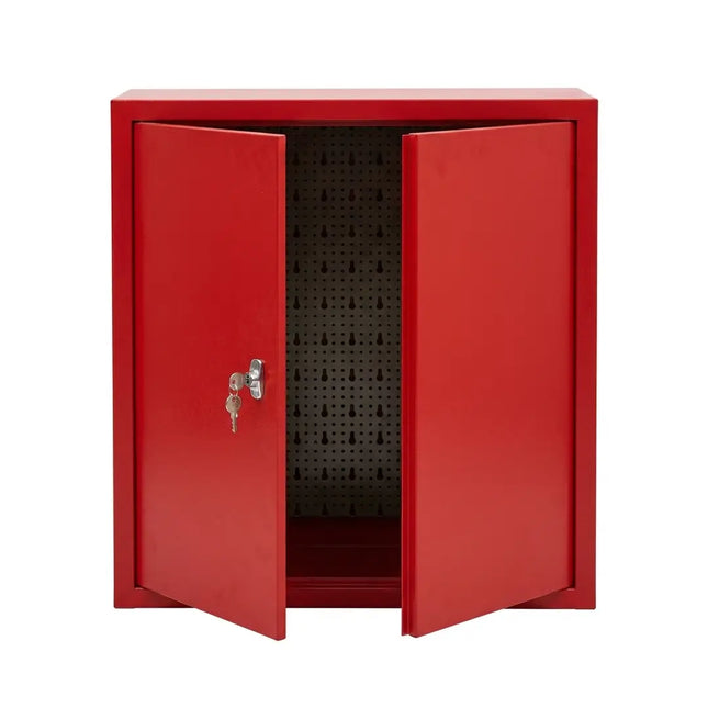 Empty fire hose cabinet