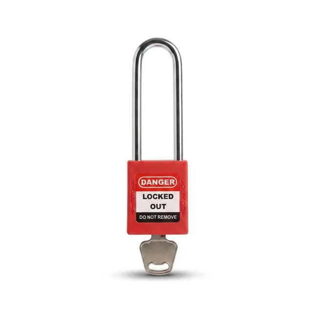 76mm Red Plastic Safety Lock