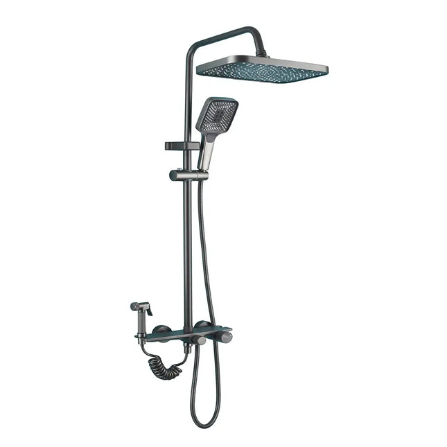 Unica complete with 7-in-1 chrome bidet (92102)