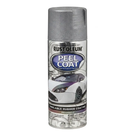 Rust-Oleum PlastiKote Removable Prismatic Silver Rubber Paint Spray