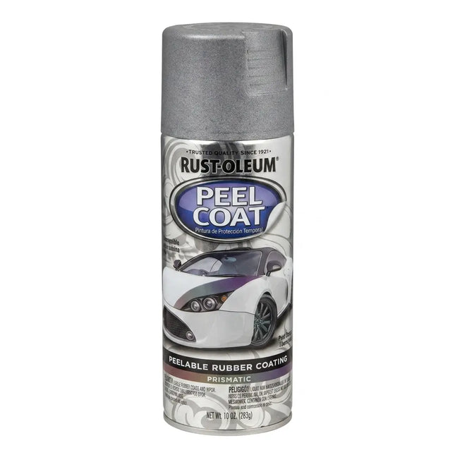 Rust-Oleum PlastiKote Removable Prismatic Silver Rubber Paint Spray
