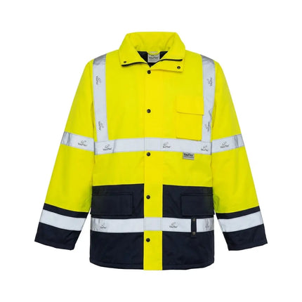 Voltex heavy-duty reflective rain jacket, various sizes