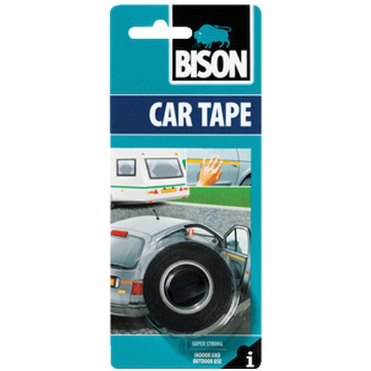 لاصق وجهين لون أسود للسيارات بايسون