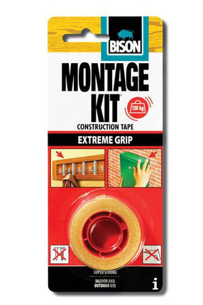 لاصق وجهين لون شفاف مونتاج كيت بايسون