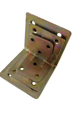 Brass triple angle iron