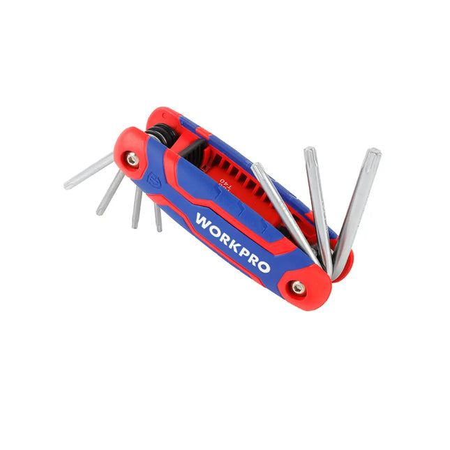 طقم مفاتيح الانكي قابلة للطي من WORKPRO، ٨ قطع | WP222021