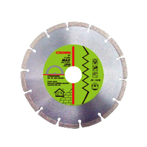 diamond crown cutting disc